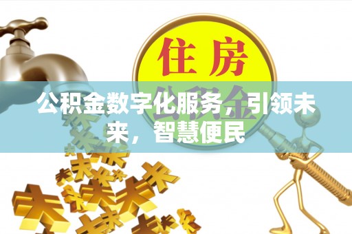 张店公积金数字化服务，引领未来，智慧便民