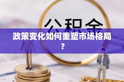 张店政策变化如何重塑市场格局？