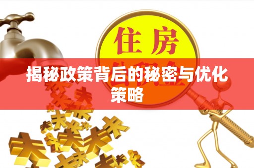张店揭秘政策背后的秘密与优化策略