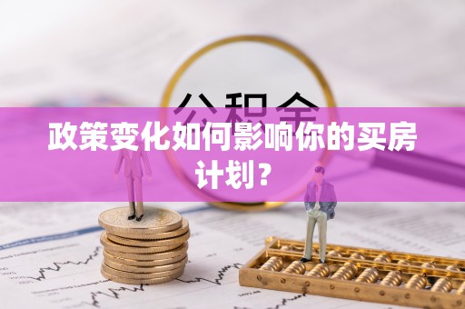 张店政策变化如何影响你的买房计划？