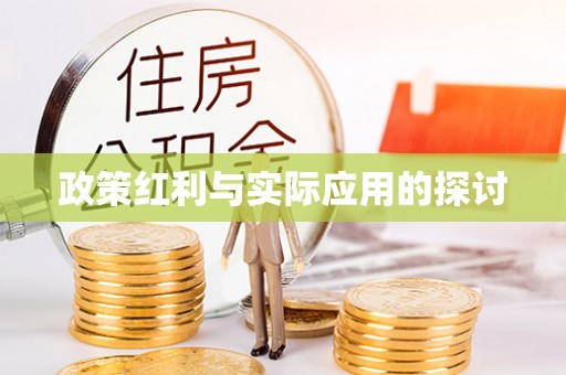 张店政策红利与实际应用的探讨