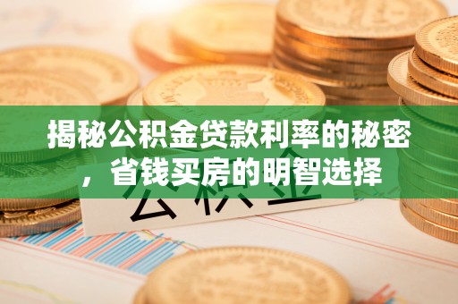 张店揭秘公积金贷款利率的秘密，省钱买房的明智选择
