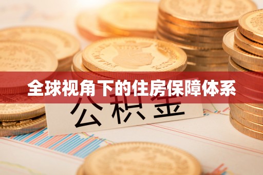 张店全球视角下的住房保障体系