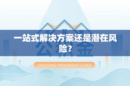 张店一站式解决方案还是潜在风险？